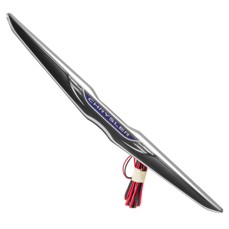 Oracle Chrysler Illuminated LED Sleek Wing - Dual Intensity - Red