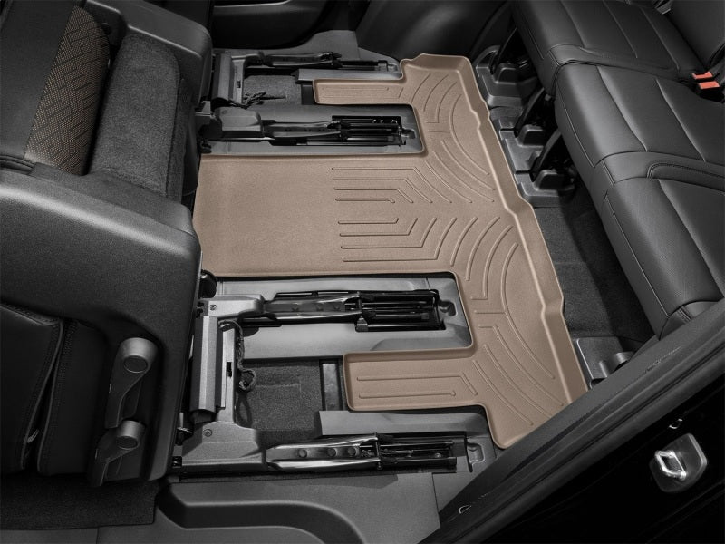 WeatherTech 2021+ Chevrolet Tahoe Rear (3rd Row) FloorLiner - Tan