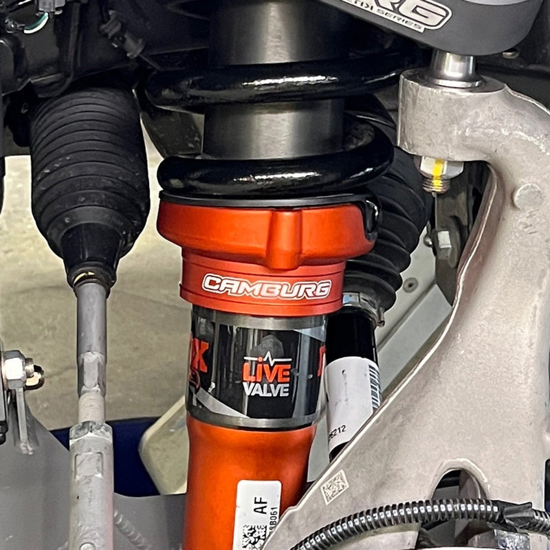 Camburg Ford Raptor 21-23 1in Front Spring Preload Spacer Kit (Fox Orange)