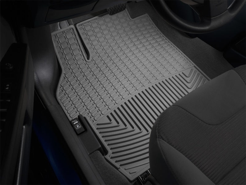 WeatherTech 2014-2016 Jeep Wrangler Unlimited Front and Rear Rubber Mats - Grey