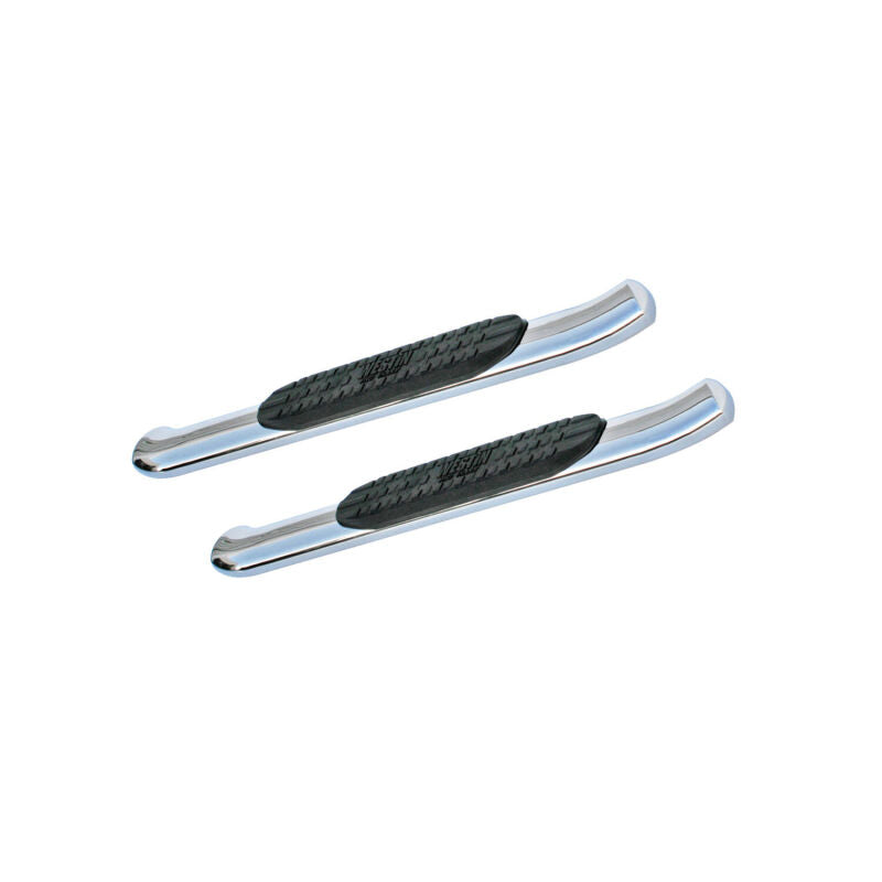Westin 2007-2017 Jeep Wrangler 2dr PRO TRAXX 4 Oval Nerf Step Bars - SS