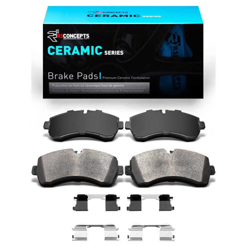 R1 06-24 American Coach Patriot Front/Rear Ceramic Pads & Hardware Kit
