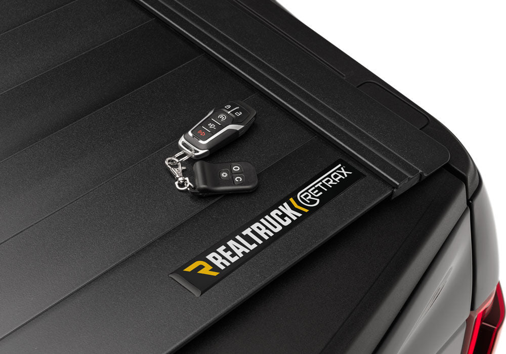 PowertraxPRO MX Retractable Tonneau Cover Rugged Aluminum Construction Electric Cover Matte Black 2009-2014 Ford F-150 5' 7 inch Bed without Stake Pockets