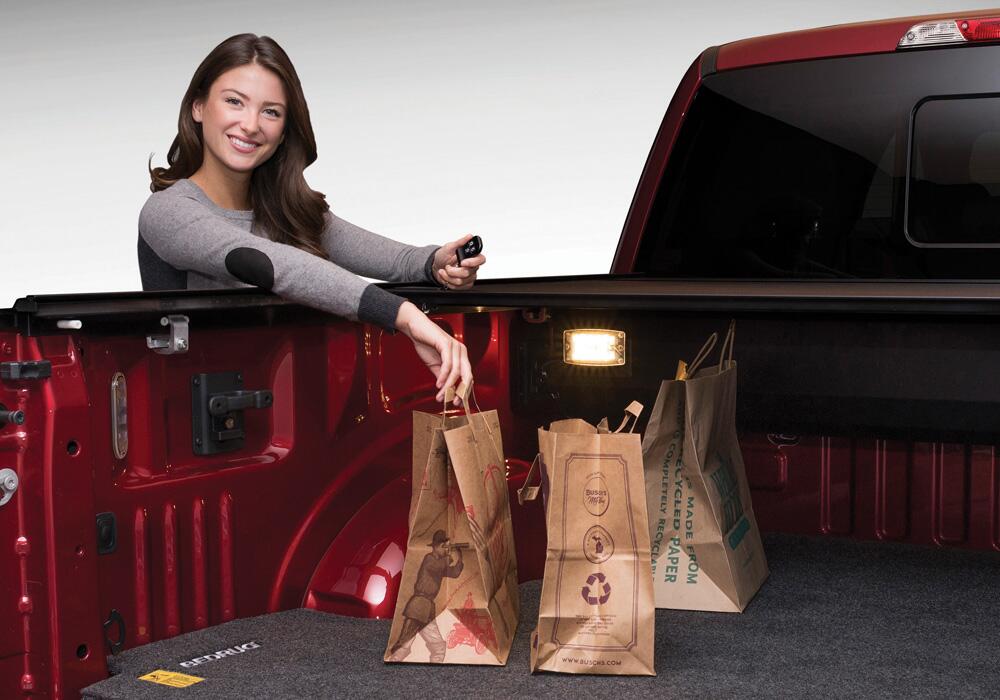 PowertraxPRO MX Retractable Tonneau Cover Rugged Aluminum Construction Electric Cover Matte Black 2007-2013 Silverado/Sierra 1500/2007-2014 2500 HD/3500 HD 6' 6 inch Bed Wide Retrax Rails