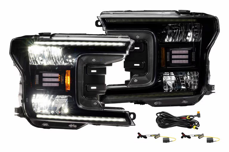 FORD F150 (2018-2020): MORIMOTO XB HYBRID-R LED HEADLIGHTS