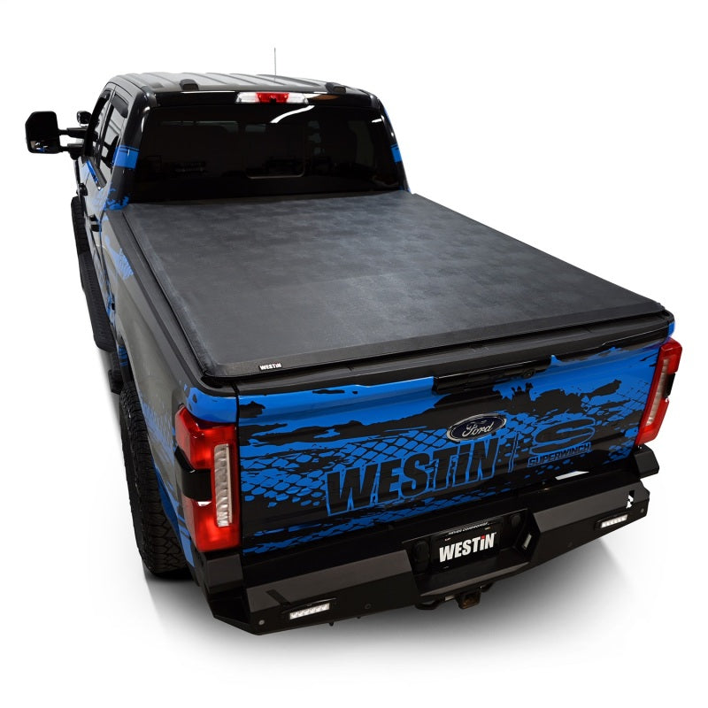 Westin 17-24 Ford F-250/350 Super Duty 6.75ft. Bed Soft Roll Tonneau Cover - Black