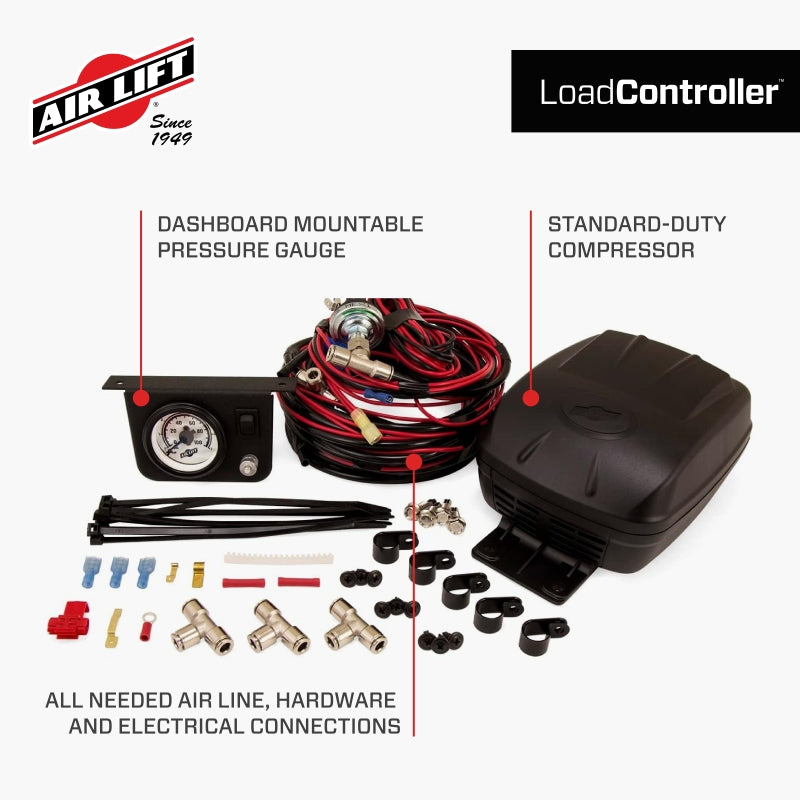 Air Lift Load Controller Ii - Single Gauge w/ Lps 5 PSI Min.