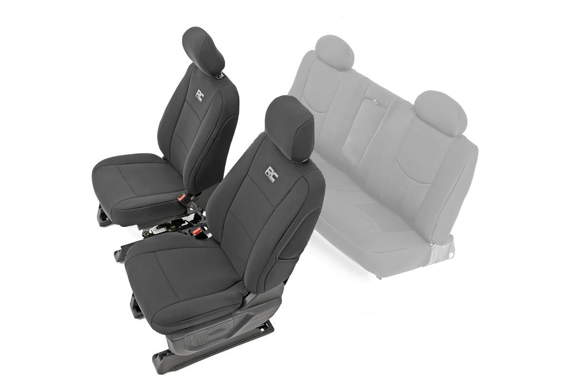 Seat Covers FR 40/20/40 Silverado/Sierra 1500 2WD/4WD (14-18 & Classic) Rough Country