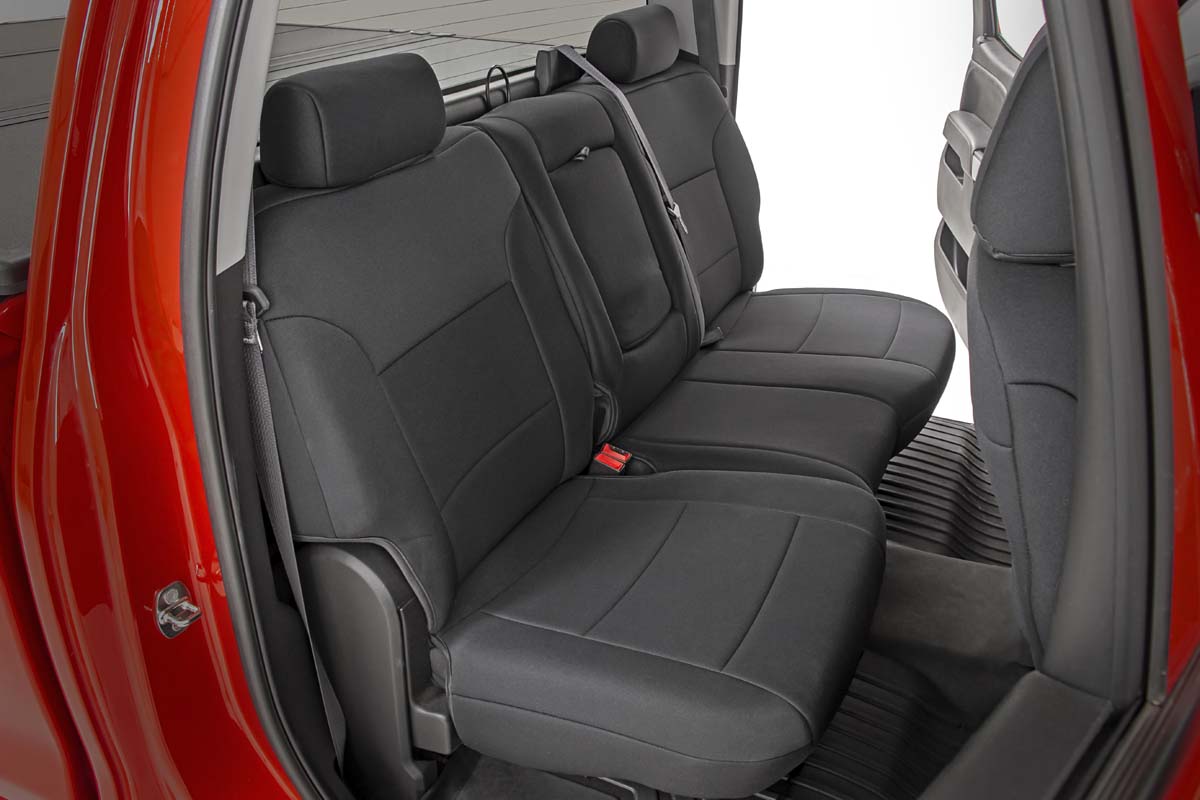 Seat Covers FR 40/20/40 Silverado/Sierra 1500 2WD/4WD (14-18 & Classic) Rough Country