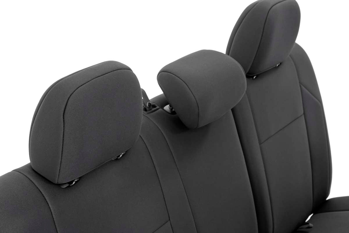 Seat Covers Front Double Cab Toyota Tacoma 2WD/4WD (2016-2023) Rough Country