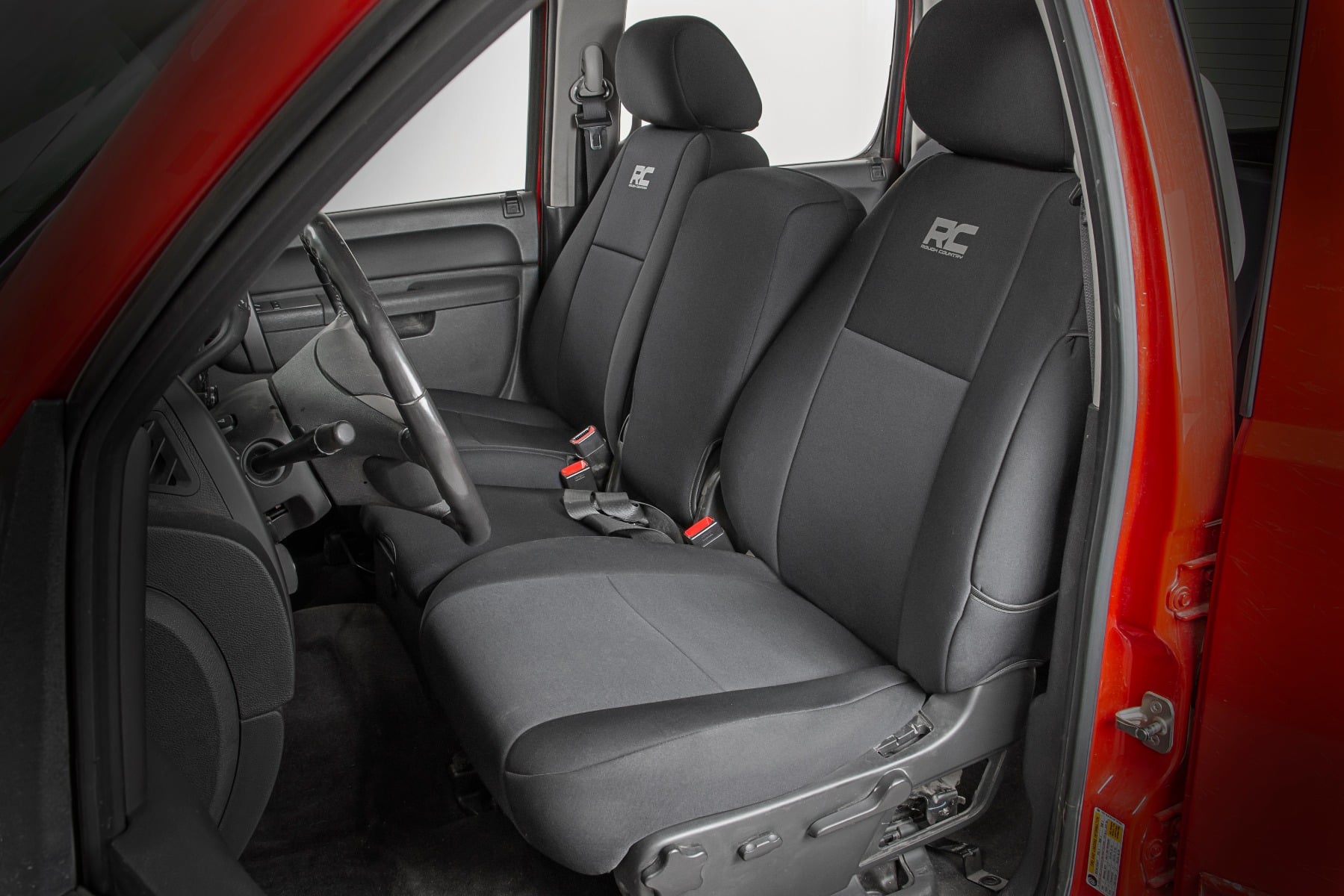 Seat Covers FR 40/40/20 & RR Full Bench Silverado/Sierra 1500/2500HD (07-13) Rough Country