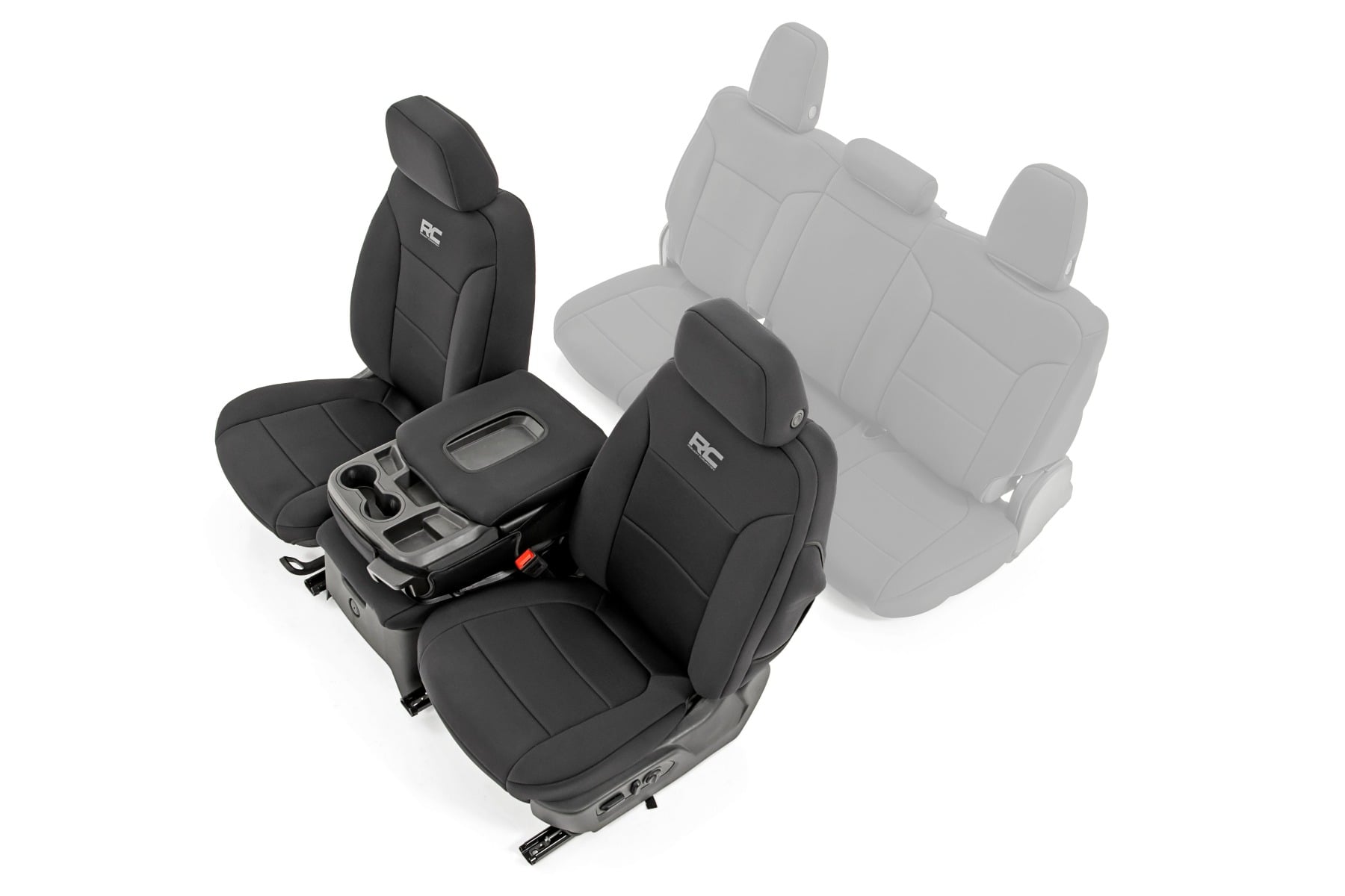 Seat Covers FR 40/20/40 Chevy/GMC Sierra 1500 (19-26)/Silverado 1500 (19-26) Rough Country