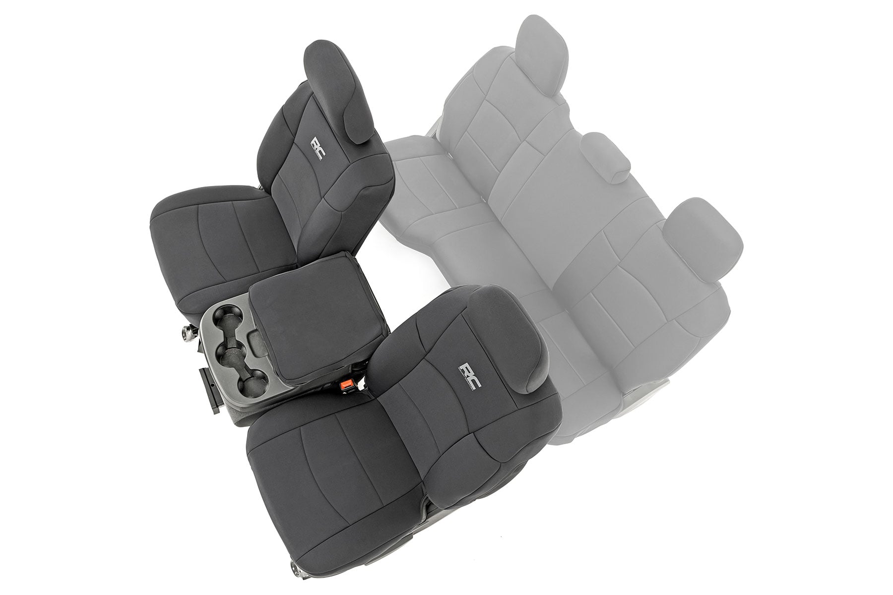 Seat Covers Bucket Seats FR Ram 2500 2WD/4WD (2019-2026) Rough Country
