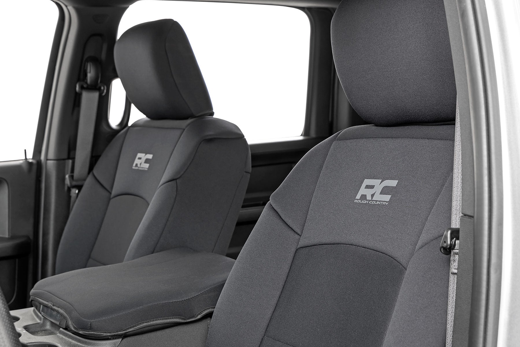 Seat Covers FR & RR 60/40 Rear Seat Ram 2500 2WD/4WD (2019-2026) Rough Country