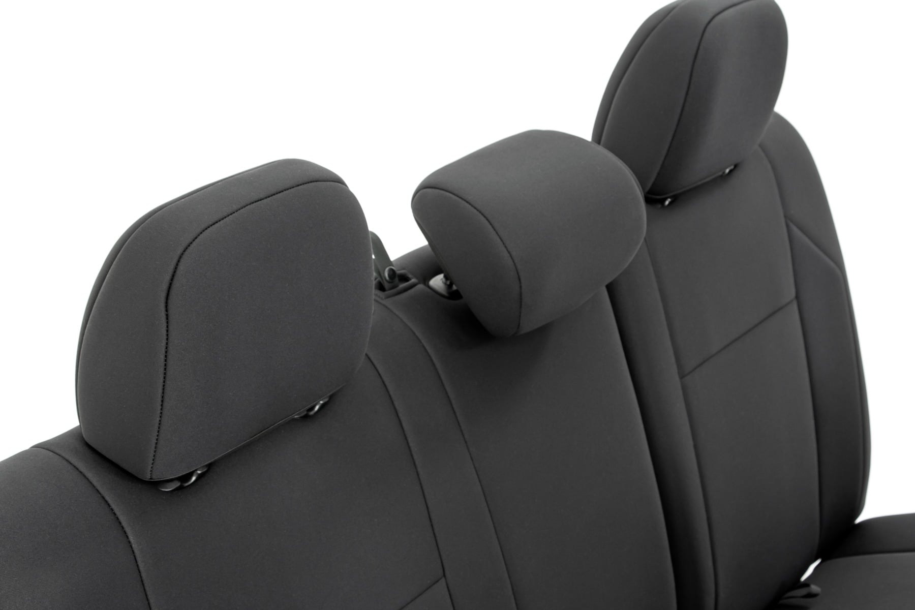 Seat Covers Gray FR & RR Crew Cab Toyota Tacoma 2WD/4WD (2005-2015) Rough Country