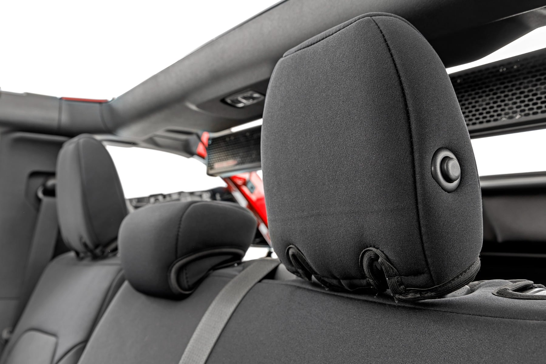 Seat Covers Bucket Seats W/Fold Down RR Armrest FR & RR 4DR Ford Bronco (21-25) Rough Country