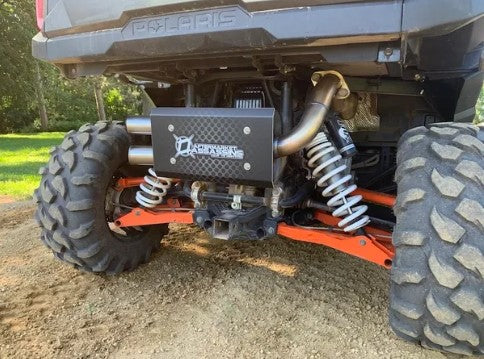 STAINLESS SLIP-ON EXHAUST FOR POLARIS GENERAL & RZR 1000 S by Aftermarket Assassins