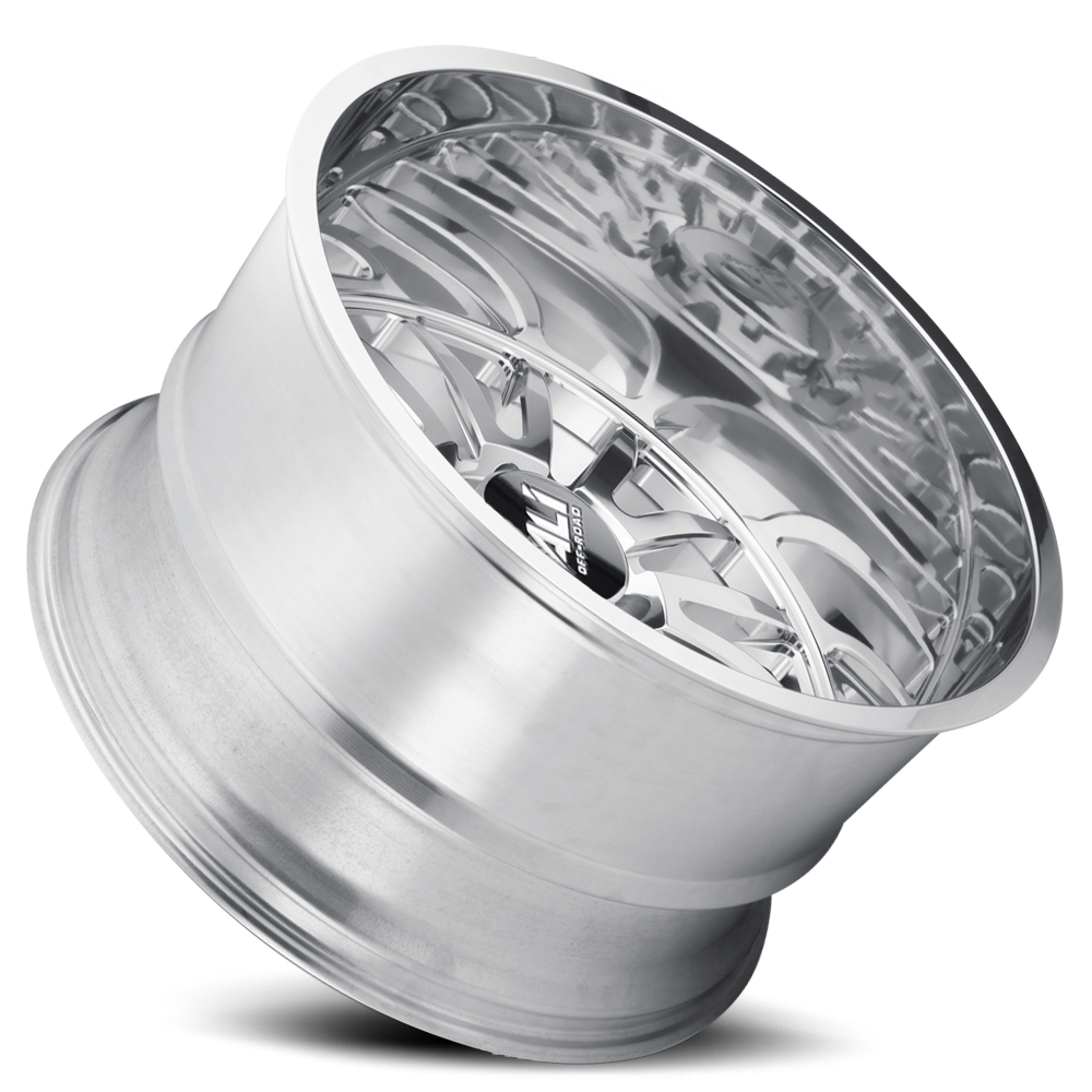 Cast Aluminum Wheels Summit 9110 PO 20x10 Milled Spokes Polished 6 On 135 Bolt Pattern -25 Offset Cali Offroad Wheels