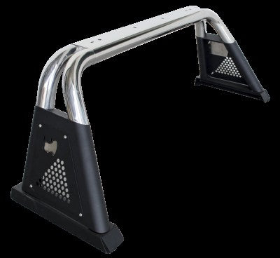 Sport Bar 2.0 for Full Sized Trucks Polished Stainless Steel 2007-2021 Toyota Tundra 2009-2010 Dodge Ram 1500/2500/3500 Go Rhino