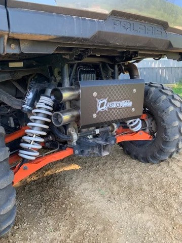 STAINLESS SLIP-ON EXHAUST FOR POLARIS GENERAL & RZR 1000 S by Aftermarket Assassins