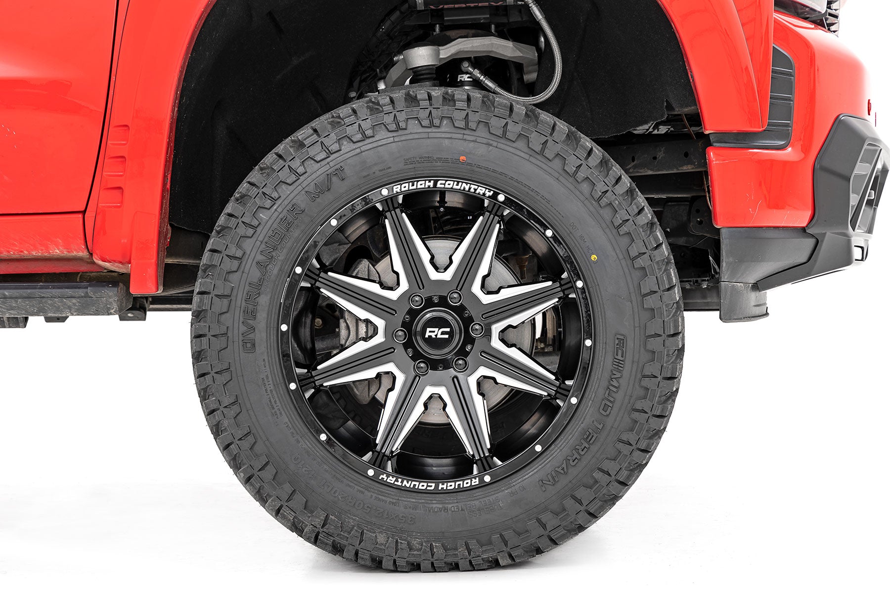 91M Series Wheel One-Piece Gloss Black 20x12 Rough Country