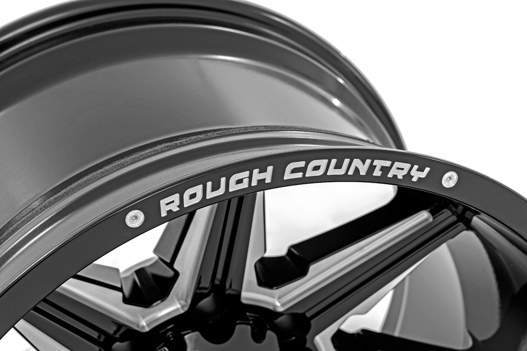 91M Series Wheel One-Piece Gloss Black 20x12 Rough Country