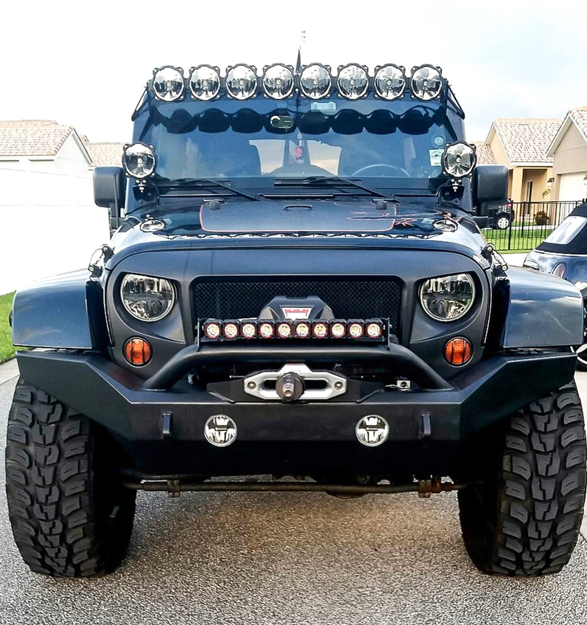 Pro6 Grav LED Inf Ring 6 Inch Drivng 2 Light System KC HiLiTES