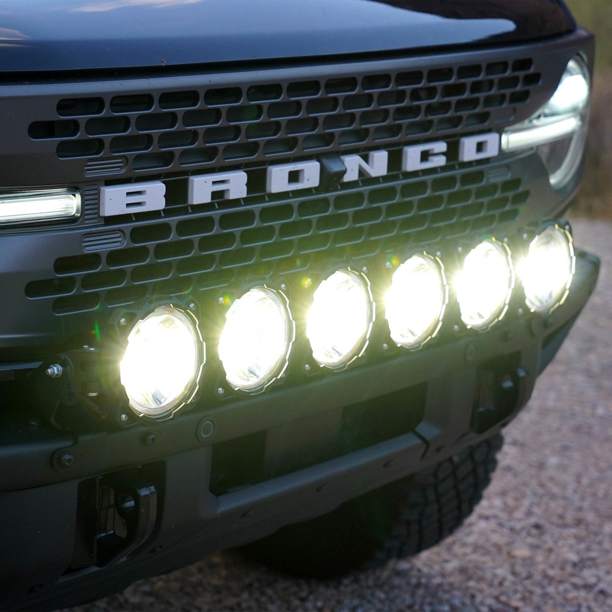 Pro6 Gravity LED 39 Inch 6 Light Bronco System KC HiLiTES