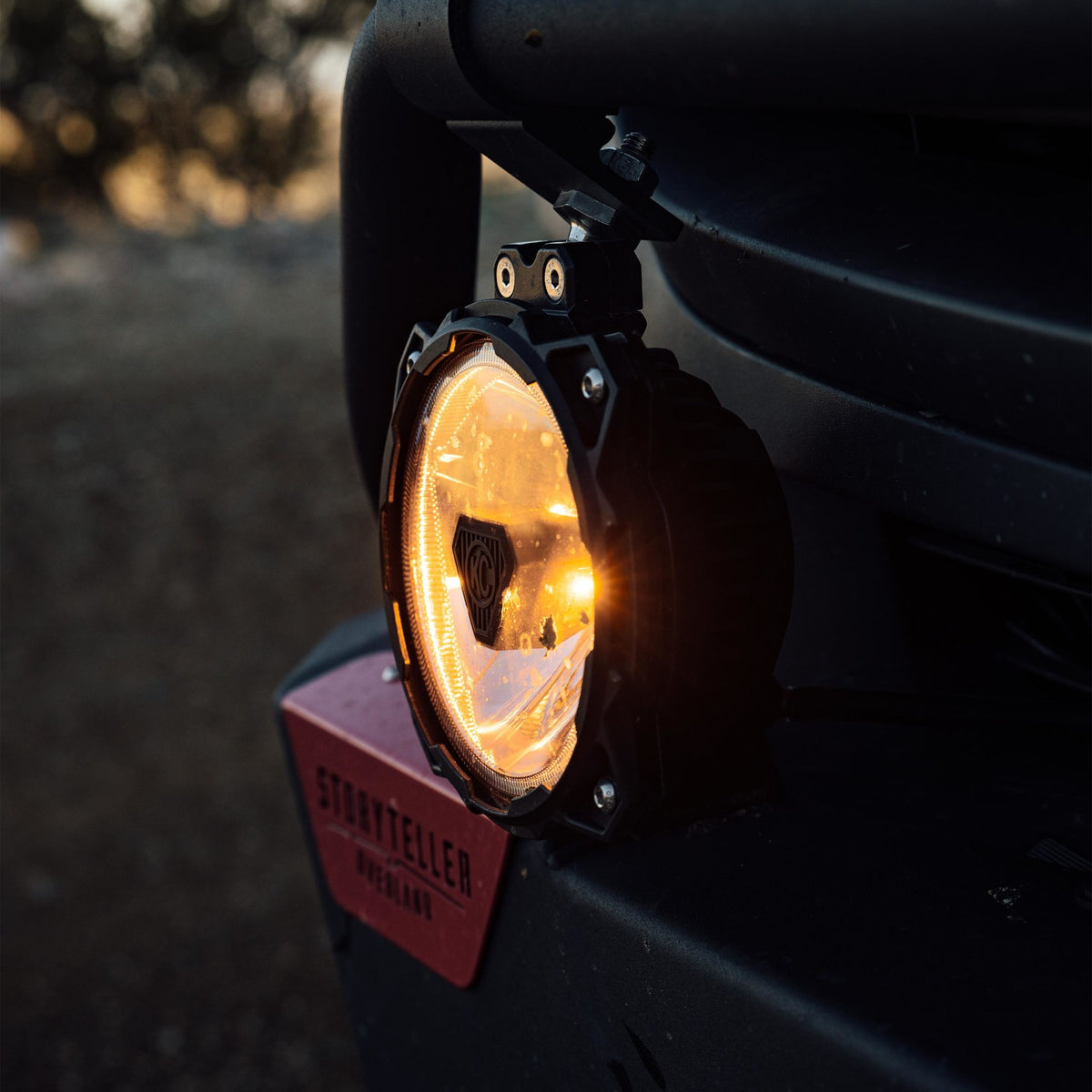 Gravity Titan 6 Inch LED Single SAE KC HiLiTES