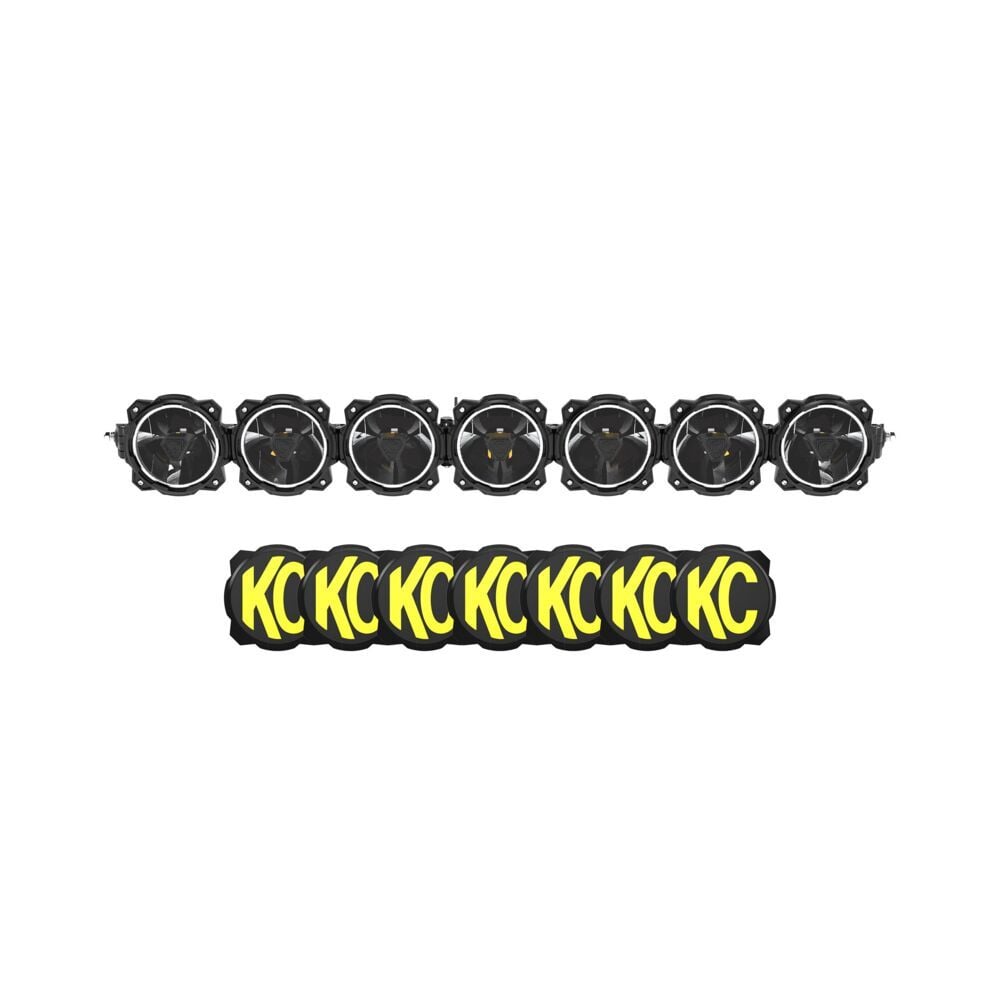 Threaded Bumpstop 45 Inch Gravity Titan LED Light Bar 7 Light KC HiLiTES