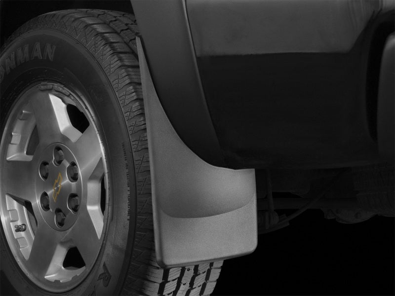 WeatherTech 00-06 Chevrolet Tahoe No Drill Mudflaps - Black