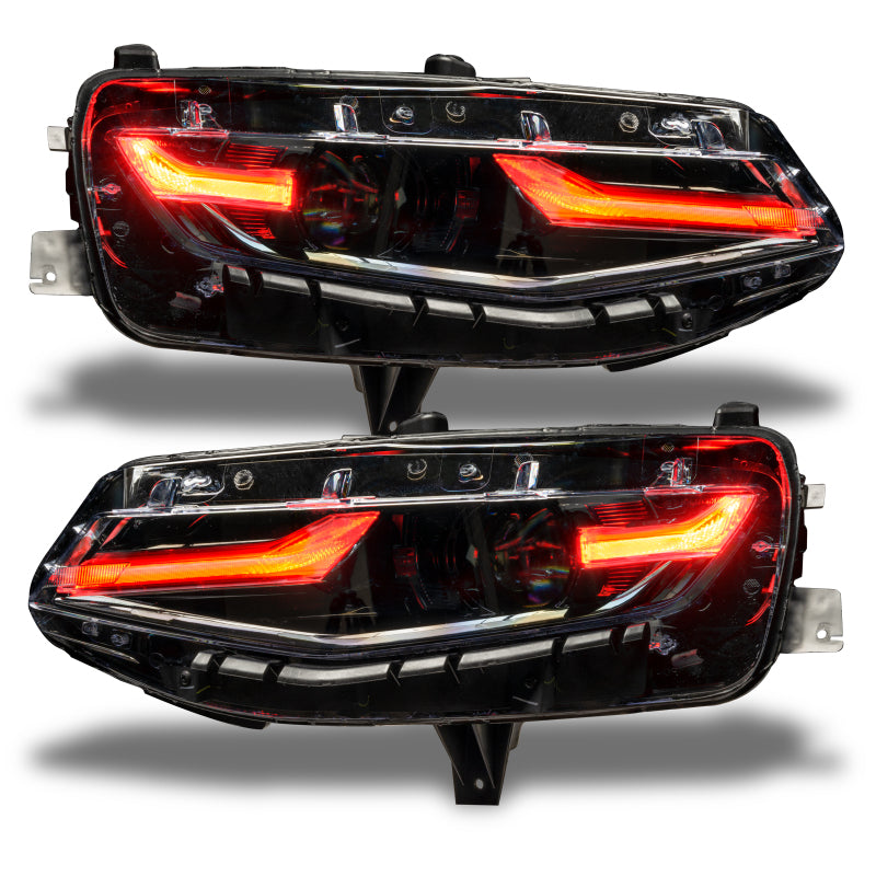 Oracle 19-21 Chevy Camaro LS/LT RGB+A Headlight DRL Kit - w/ Simple Controller