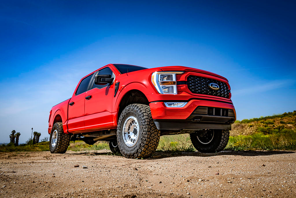 2021-2024 Ford F-150 4WD-Tremor 3.5-4.5 Inch-2.5-3 Inch Lift Front V.S. 2.5 Series Coilovers Remote Reservoir W- CDXS Pair Icon Vehicle Dynamics