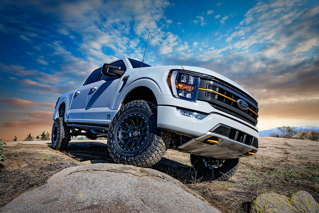 2021-2024 Ford F-150 4WD-Tremor 3.5-4.5 Inch-2.5-3 Inch Lift Front V.S. 2.5 Series Coilovers Remote Reservoir Pair Icon Vehicle Dynamics