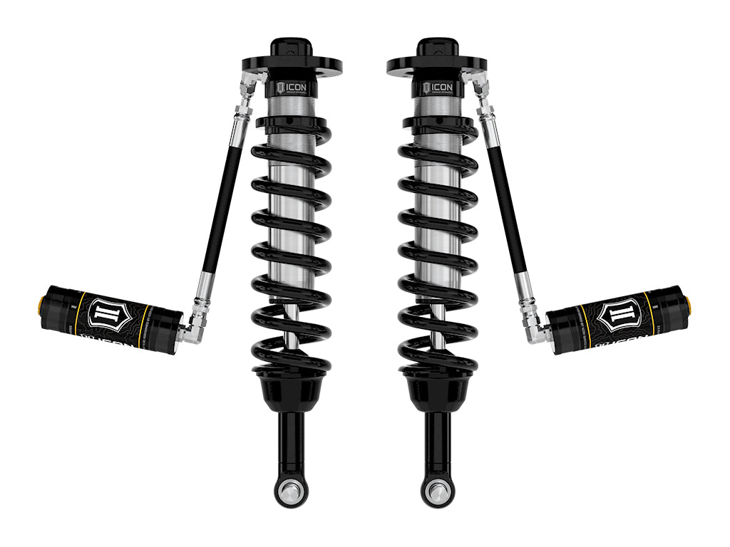 2021-2024 Ford F-150 4WD 2.75-3.5 Inch Lift Front V.S. 2.5 Series Coilovers Remote Reservoir Pair Icon Vehicle Dynamics