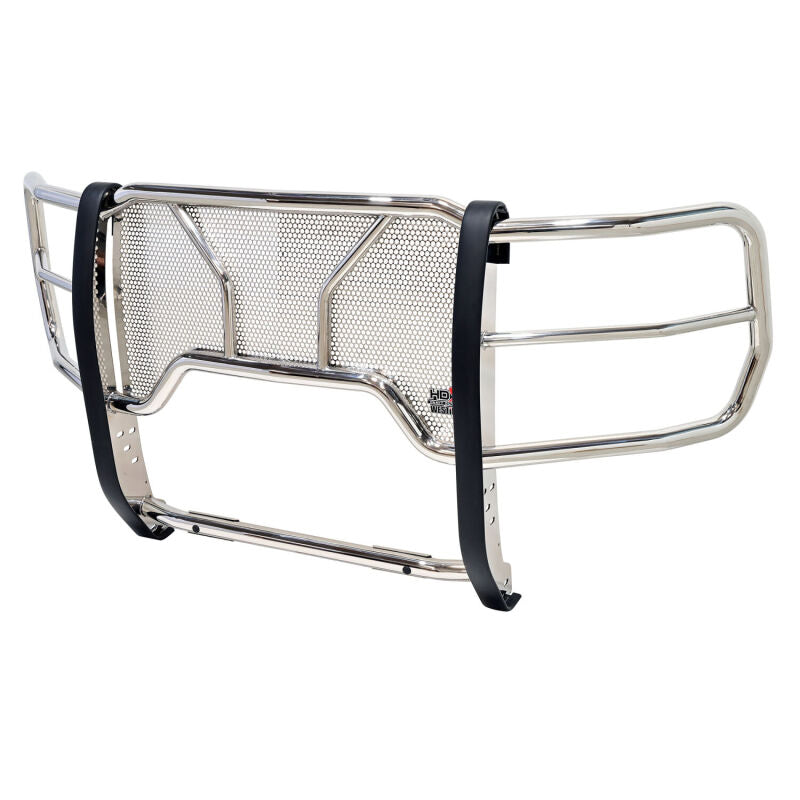 Westin 23-24 F250/350 HDX 1 Piece Grille Guard Polished Stainless Steel