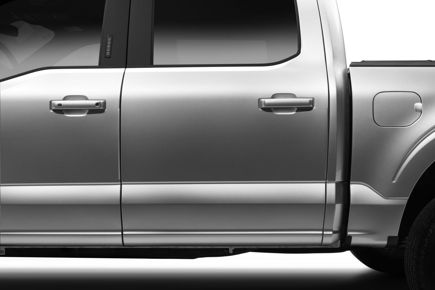Door Edge Guards 4PC Set For 2021-2025 F-150 Rapid Red Metallic Tri Coat Husky Liners
