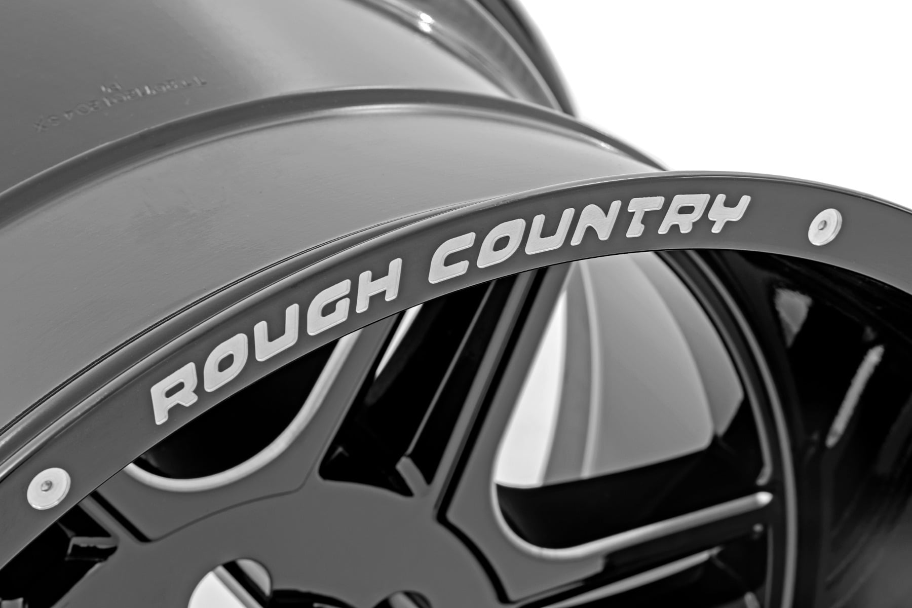 92 Series Wheel Machined One-Piece Gloss Black 18x9 Rough Country