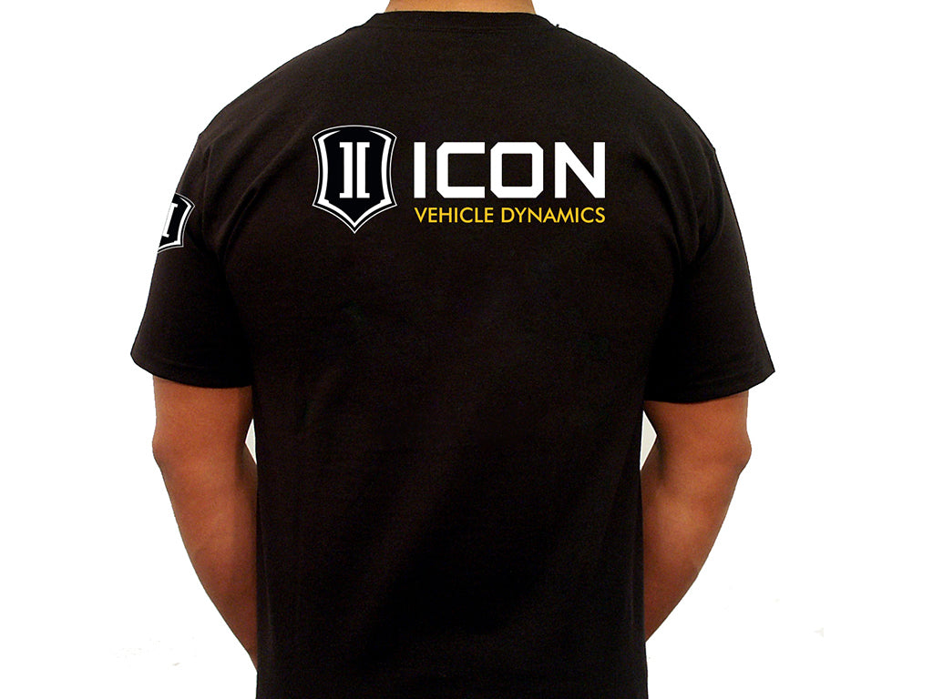 ICON Standard-Logo Tee – Black, Small