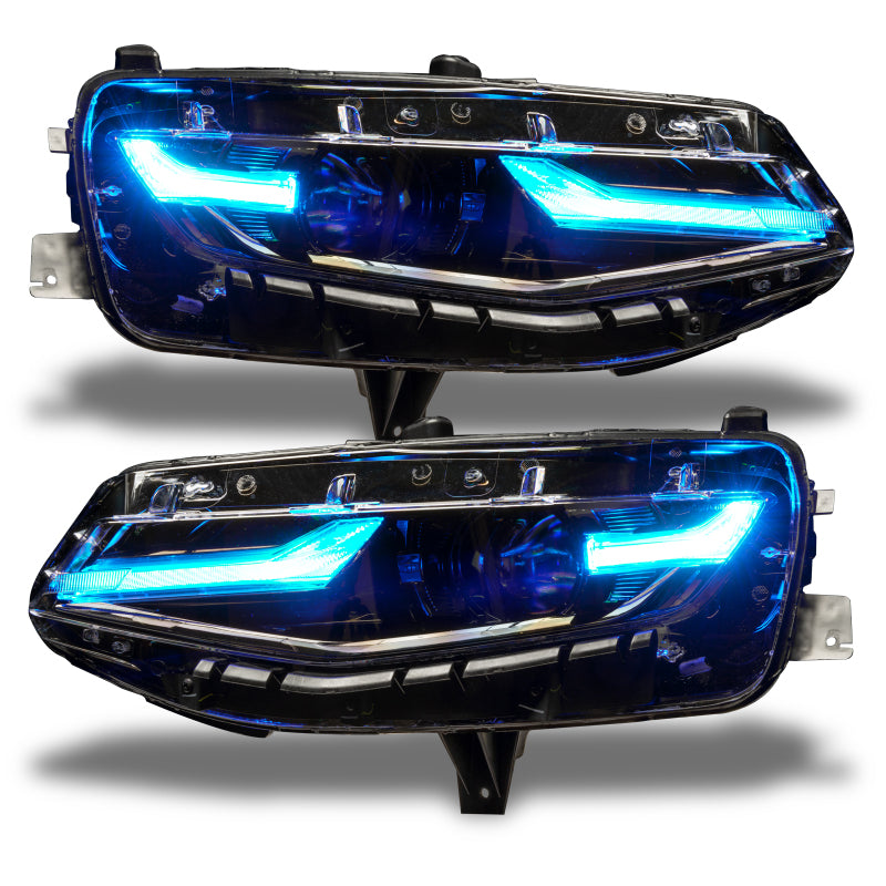 Oracle 19-21 Chevy Camaro LS/LT RGB+A Headlight DRL Kit - ColorSHIFT w/ BC1 Controller