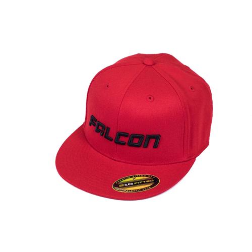 FLAT VISOR HAT – RED/BLACK – LG/XL