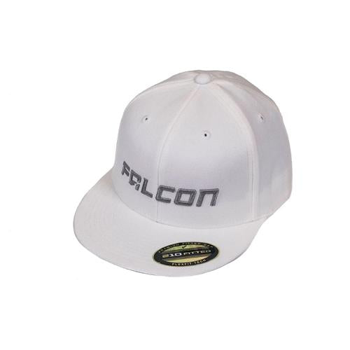 FLAT VISOR HAT – WHITE/SILVER – LG/XL