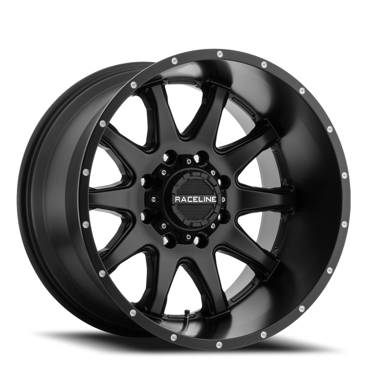Aluminum Wheels 18x9 Shift 930B Satin Black 18 Offset 8 on 180 Bolt Pattern 124.2 Bore Raceline