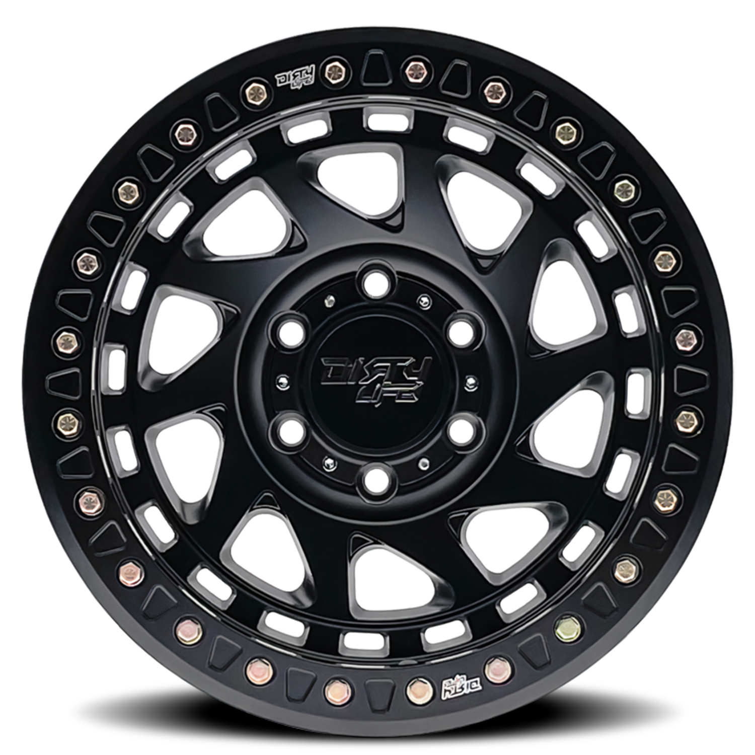 Dirty Life Race Wheels Enigma Race 9313 Matte Black 17X9 5-127 -38Mm 78.1Mm