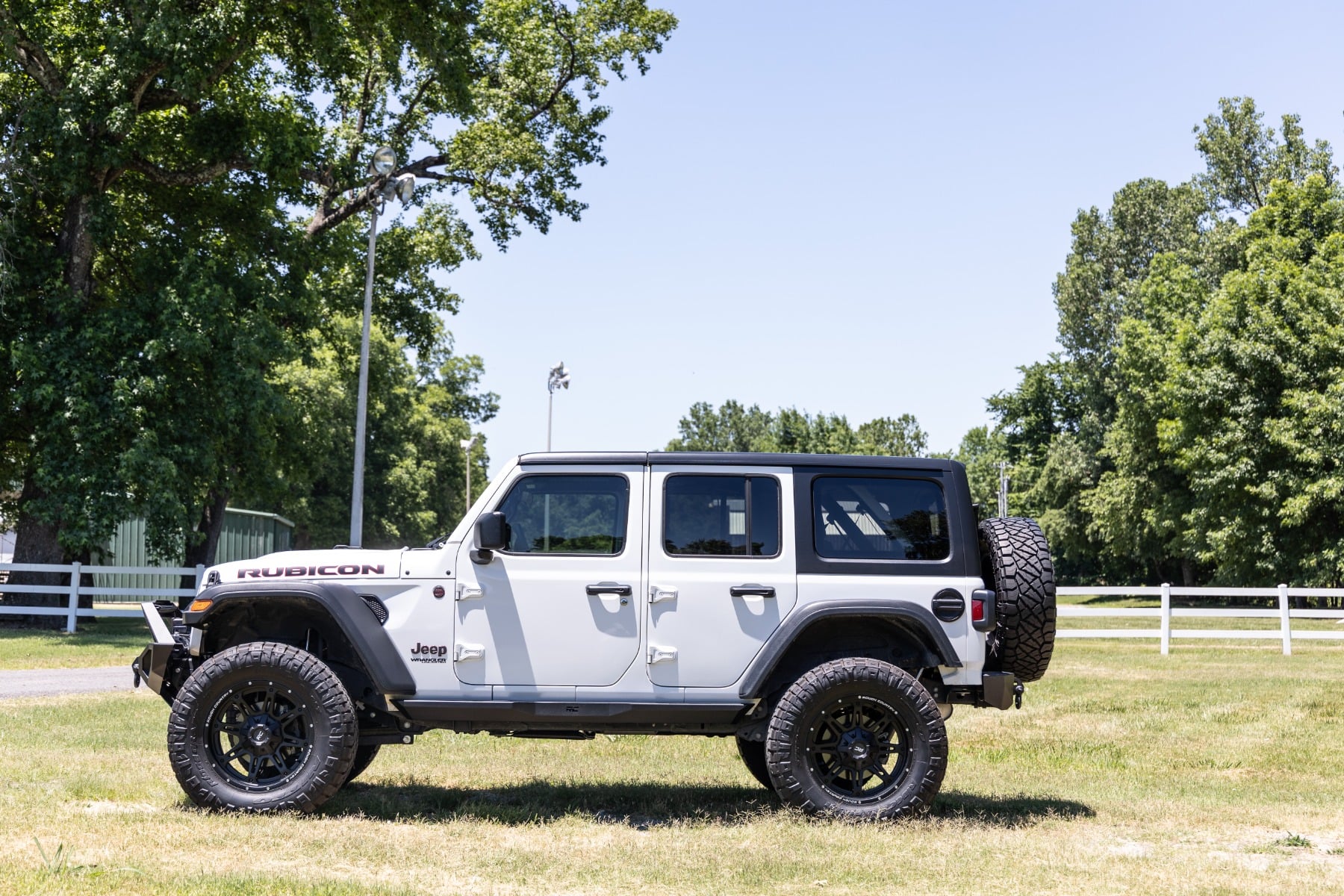 3.5 Inch Lift Kit C/A Drop FR D/S M1 Rubicon Jeep Wrangler Unlimited (24-26) Rough Country