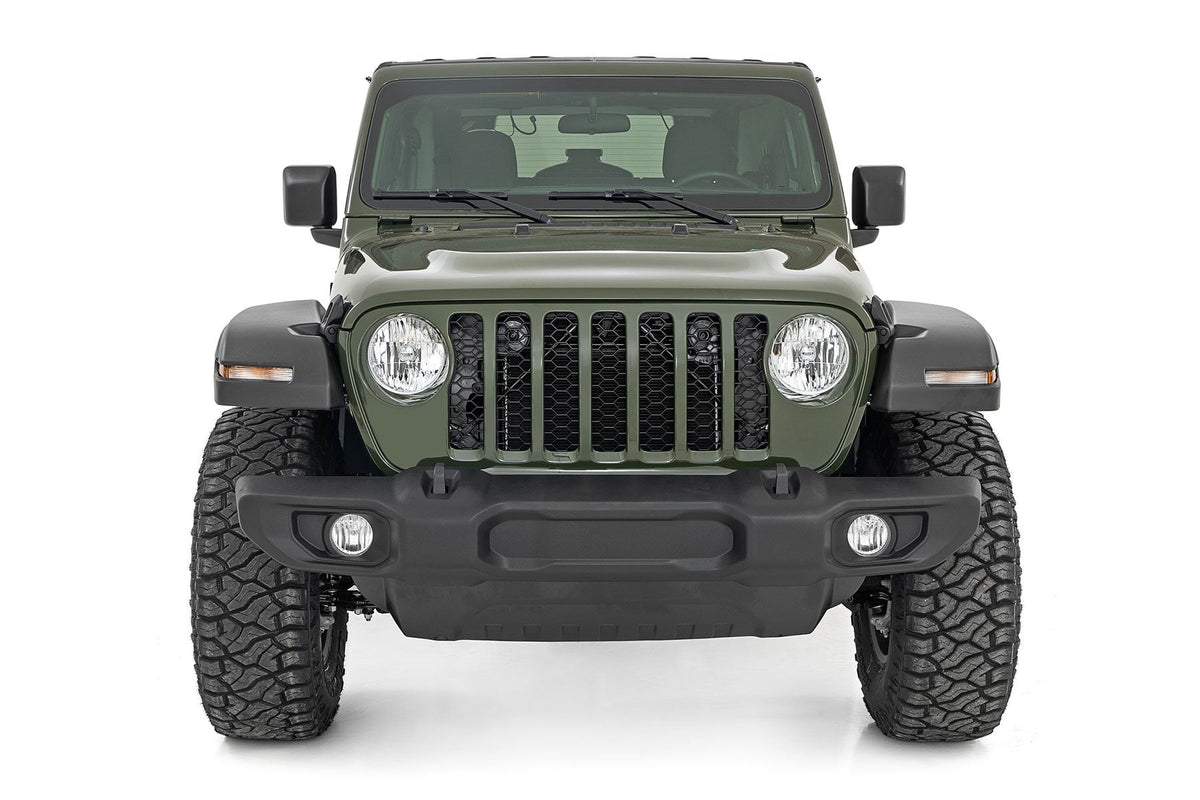 3.5 Inch Lift Kit C/A Drop Front D/S M1 Jeep Wrangler JL 4WD (24-26) Rough Country