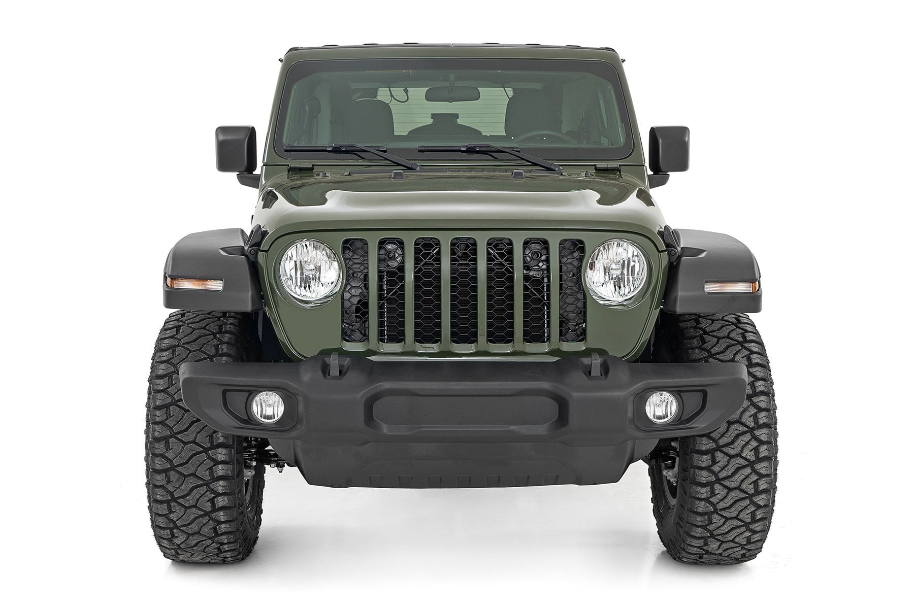 3.5 Inch Lift Kit C/A Drop Front D/S M1R Jeep Wrangler JL 4WD (24-26) Rough Country