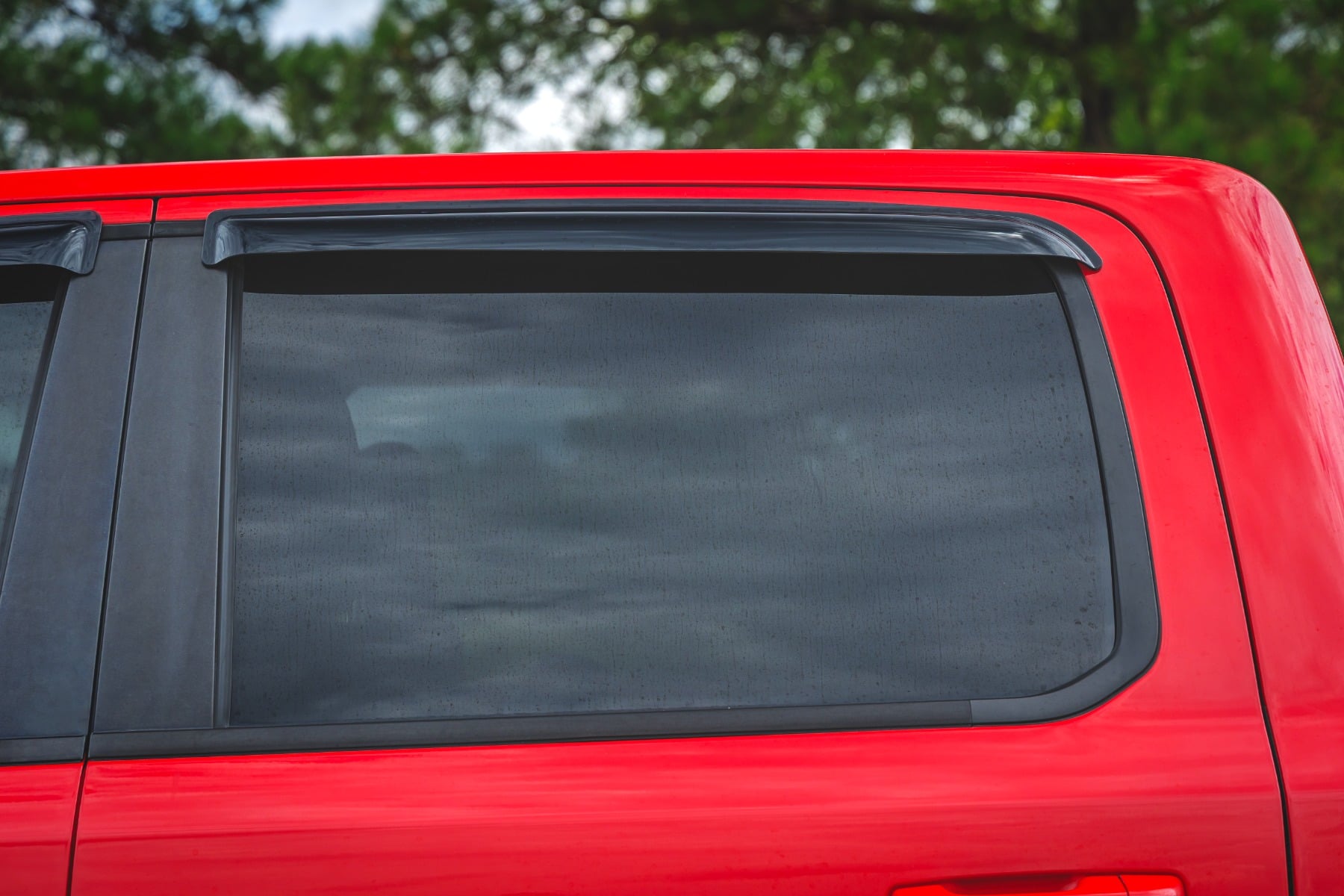 Side Window Deflectors Tape On Rain Guard Ram 1500 (19-26)/1500 TRX (21-24) Rough Country