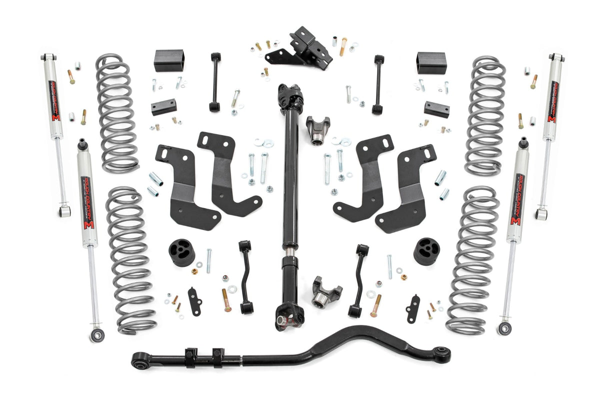 3.5 Inch Lift Kit C/A Drop FR D/S M1 Jeep Wrangler JL 4WD (2024-2026) Rough Country