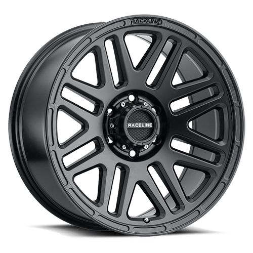 Aluminum Wheels 17x8.5 Outlander 944B Satin Black 18 Offset 5 on 127 Bolt Pattern 78.1 Bore Raceline